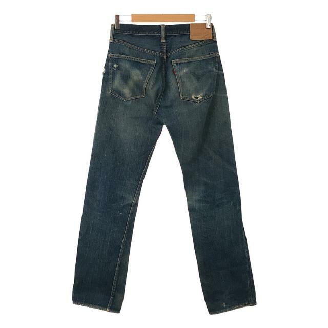 Levi's / リーバイス | 1960s～ VINTAGE ヴィンテージ 501 初期 BIG E 不均等V USA製 刻印W 足長R 紙パッチ Vステッチ 5P セルビッチ デニムパンツ | 30 | インディゴ | メンズ