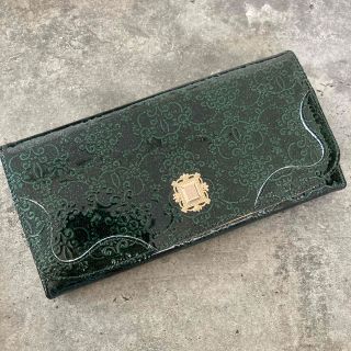 【新品未使用】ANNA SUI ピーコック 財布 がま口 アナスイ グリーン 緑