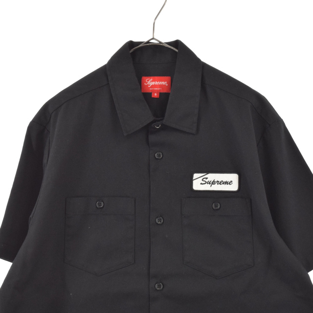 Supreme Dog S/S Work Shirt Black Sサイズ