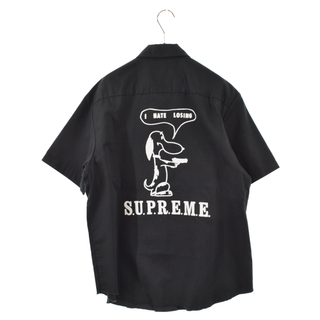 Supreme Dog S/S Work Shirt 黒 s