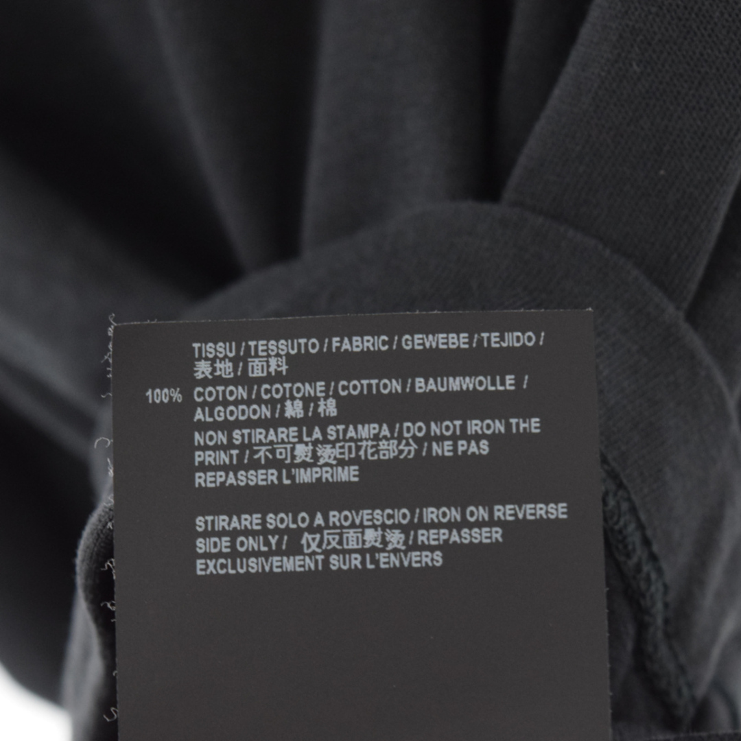 SAINT LAURENT PARIS サンローランパリ 18SS ロゴ プリント クルーネック カットソー 半袖 Tシャツ ブラック 569528 YBG22