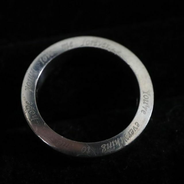 4℃(ヨンドシー)の【匿名配送】 4℃ リング 指輪 シルバー SV 7.1g 14号 シンプル レディースのアクセサリー(リング(指輪))の商品写真