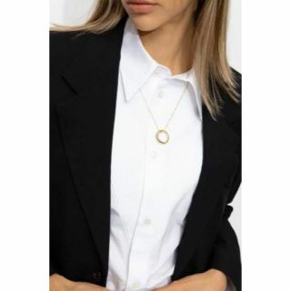【新品未使用】BOTTEGA VENETA ネックレス リング アジャスター付
