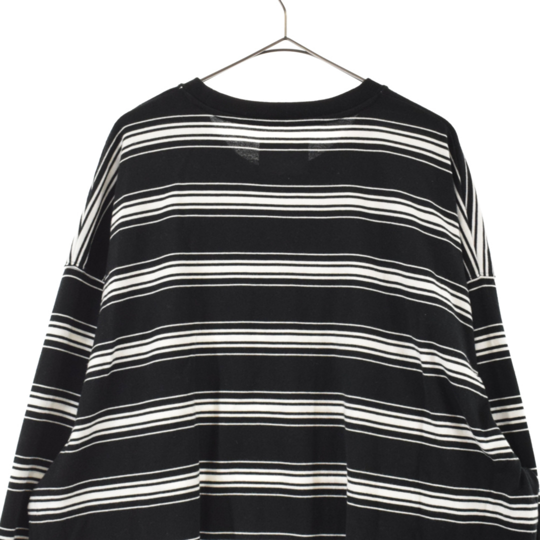 WTAPS ダブルタップス 22AW BDY 01/LS/COTTON.TEXTILE ボーダー長袖