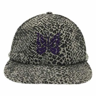 ネペンテス美品　needles baseball cap パイソン柄 パピヨン