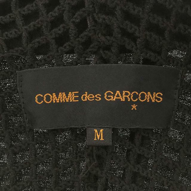 COMME des GARCONS / コムデギャルソン | 90s～ AD1991 ドッキング レイヤード ウール ロング コーディガン  カーディガン | M | ブラック | レディース 5
