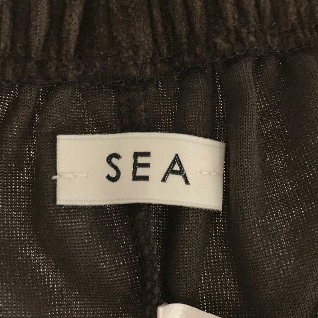 SEA(シー)のSEA / シー | 2021AW | VELOUR PANTS ベロア イージー パンツ | F | カーキ | レディース レディースのパンツ(その他)の商品写真