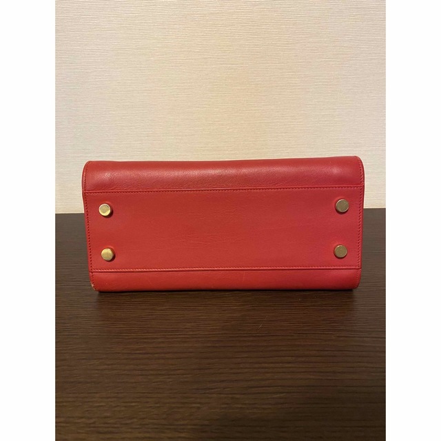 SAINT LAURENT サンローラン ベイビーカバス レッド SAINT LAURENT サンローラン ベイビーカバス レッド