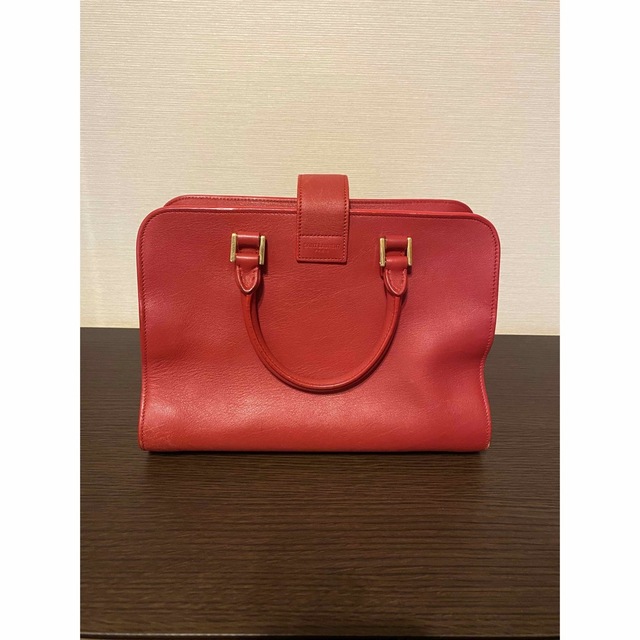 SAINT LAURENT サンローラン ベイビーカバス レッド SAINT LAURENT サンローラン ベイビーカバス レッド