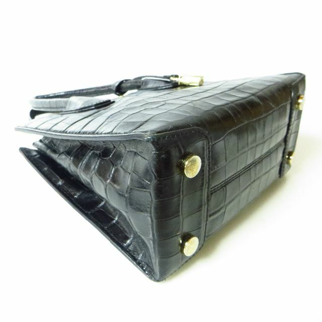 マイケルコース　ハンドバッグ　チェーンショルダー　クロコ型押し　レディース　A4 MICHAEL KORS - MICHAEL KORS マイケルコース クロコ型押し