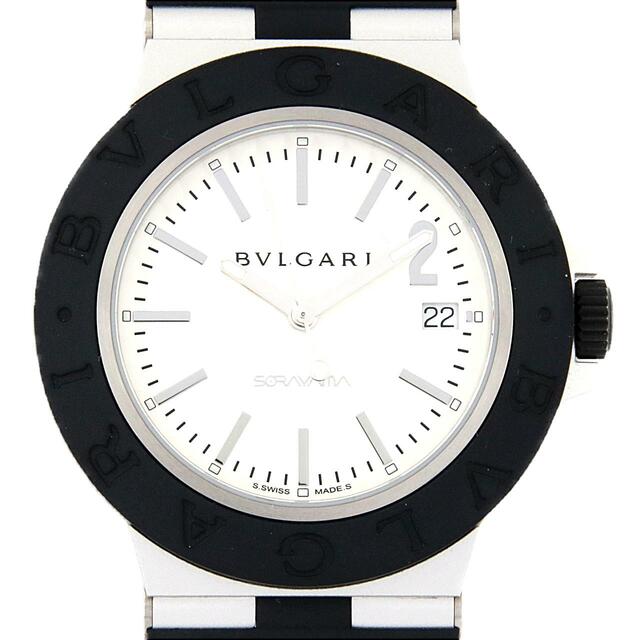 ブルガリ BVLGARI BB40AT ホワイト メンズ 腕時計