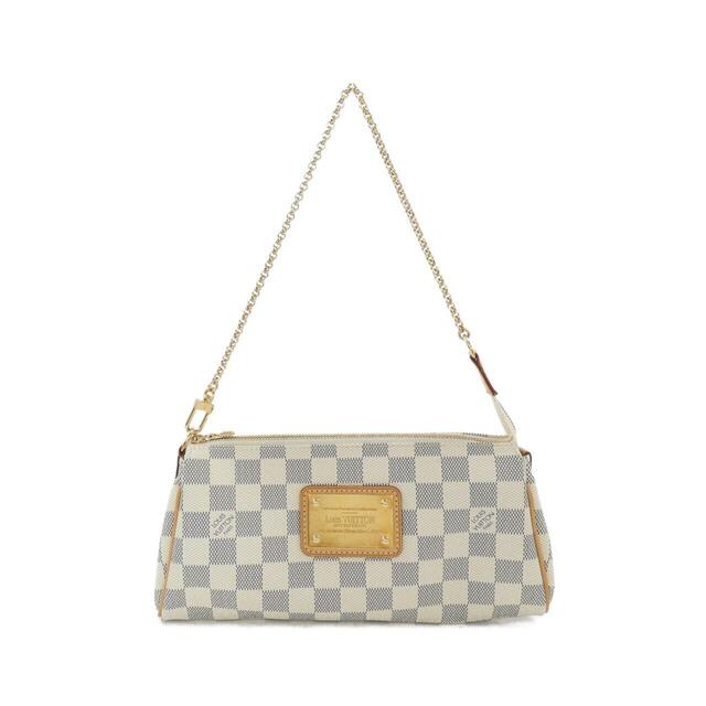 2年保証』 LOUIS ショルダーバッグ N55214 エヴァ アズール ダミエ