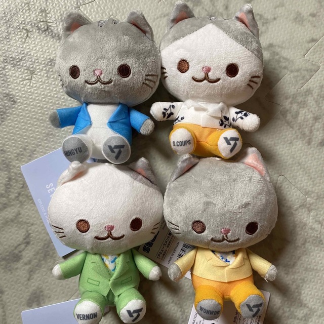 即日発送】SEVENTEEN セブチ猫ぬいぐるみマスコット☆13セット 即日発送】SEVENTEEN セブチ猫ぬいぐるみマスコット☆13セット