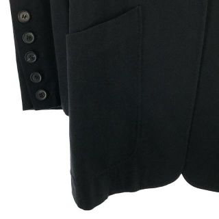 希少品 08SS ANN DEMEULEMEESTER 黒 テーラードジャケット