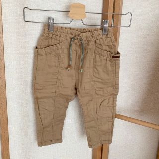 ザラキッズ(ZARA KIDS)のZARA Baby ザラベイビー　コットンパンツ　86cm キャメル(パンツ)