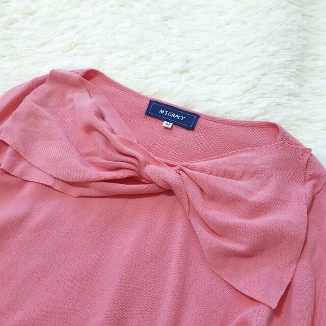 M'S GRACY - M'S GRACY リボンモチーフニットの通販 by kanoren@shop