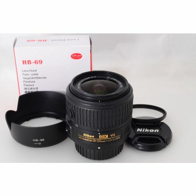 【フード・フィルター】Nikon ニコン AF-S 18-55mm 手振れ補正付