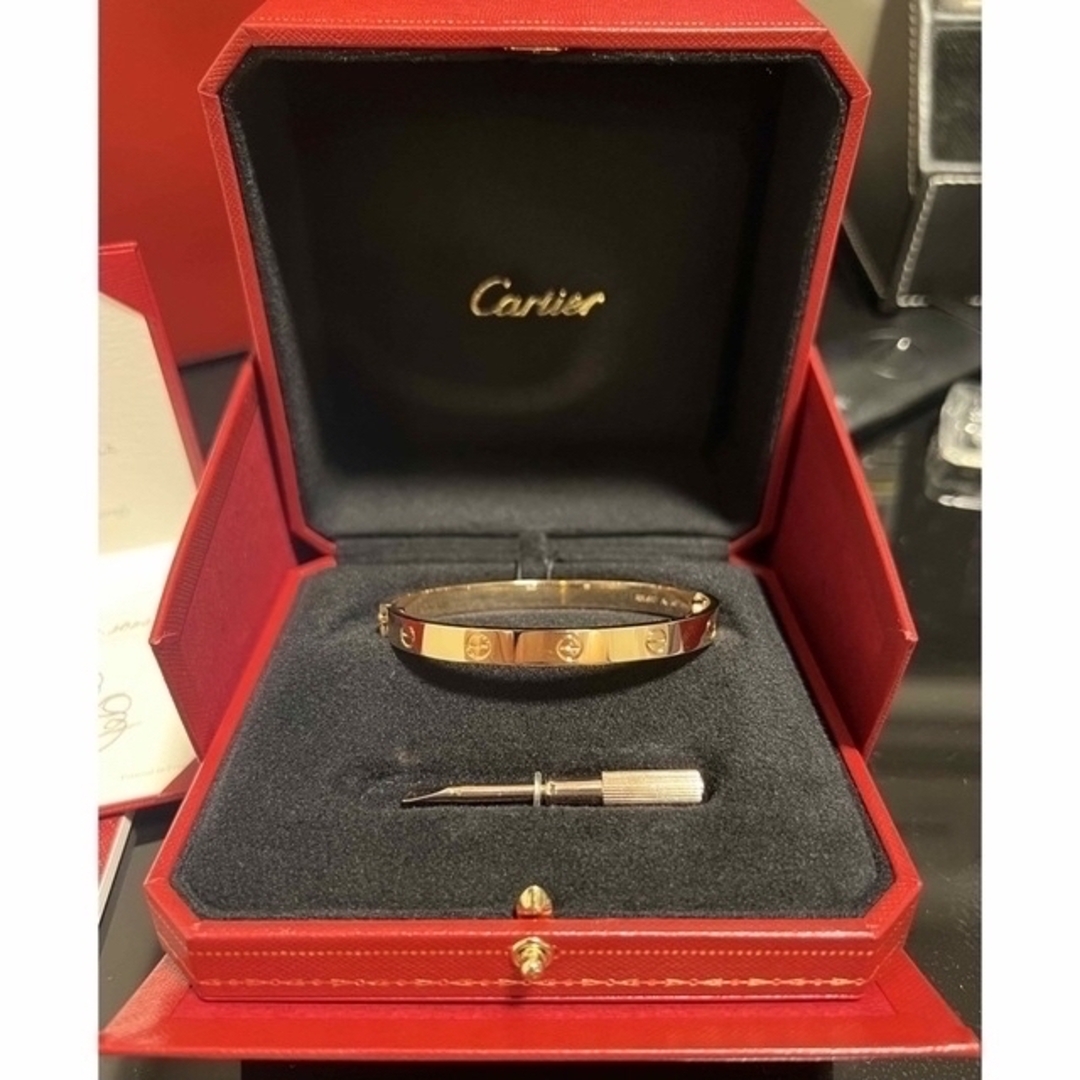 Cartier(カルティエ)の【2022年美品】Cartier カルティエ　ラブブレス　サイズ18  メンズのアクセサリー(ブレスレット)の商品写真