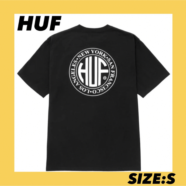 HUF Tシャツ 黒　S 新品未使用のサムネイル