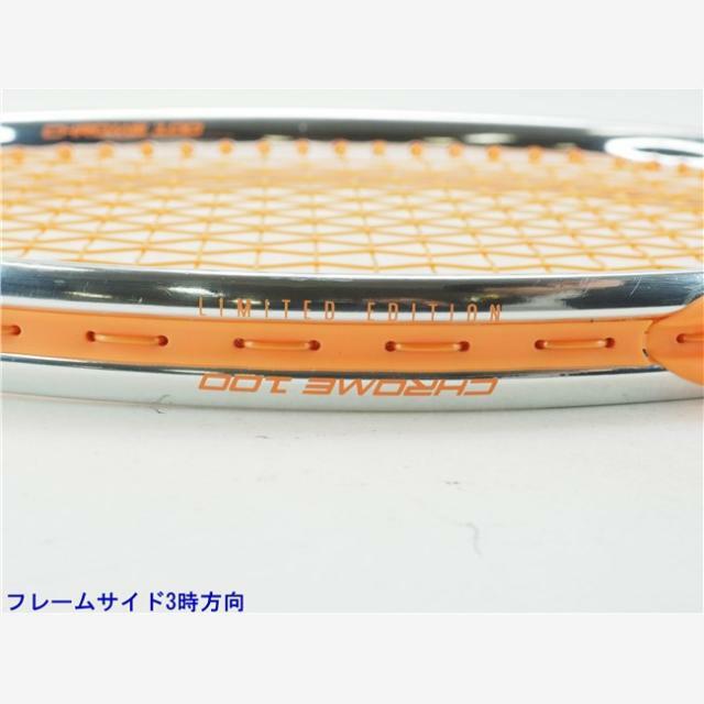 Prince(プリンス)の中古 テニスラケット プリンス クローム 100(300g) 2021年モデル (G2)PRINCE CHROME 100(300g) 2021 スポーツ/アウトドアのテニス(ラケット)の商品写真