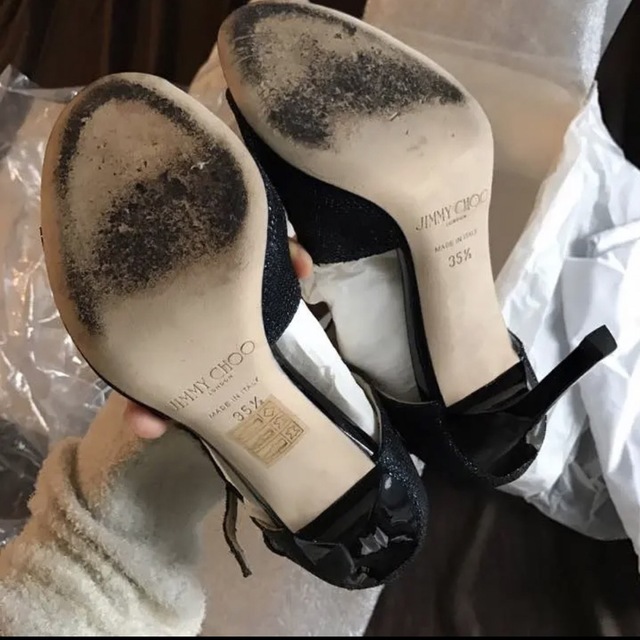 JIMMY CHOO(ジミーチュウ)のniko(^^)様専用 ジミーチュウ サンダル レディースの靴/シューズ(ハイヒール/パンプス)の商品写真