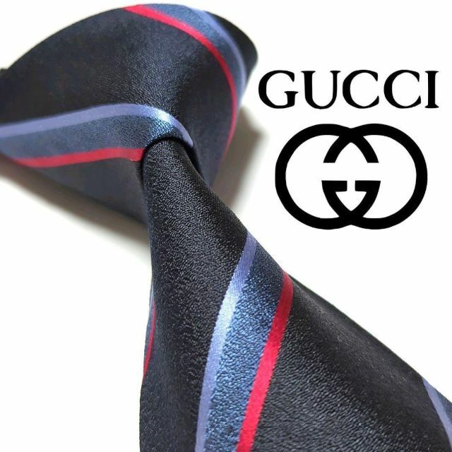 Gucci - グッチ ネクタイ レジメンタル ストライプ ハイブランド 高級