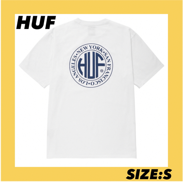 HUF Tシャツ 白　ホワイト　S 新品未使用thenorthface