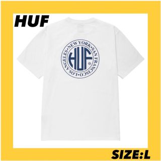 ハフ(HUF)のHUF Tシャツ 白　ホワイト　L 新品未使用(Tシャツ/カットソー(半袖/袖なし))