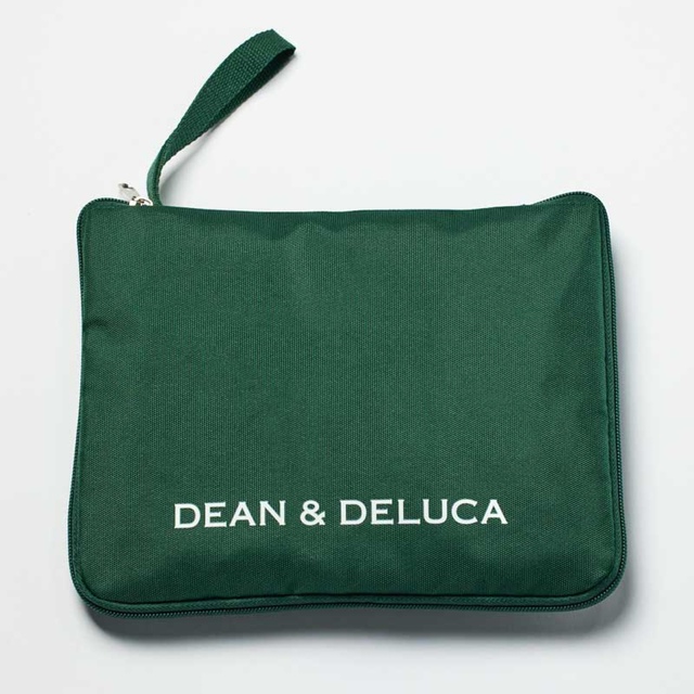 DEAN & DELUCA(ディーンアンドデルーカ)の【新品】DEAN ＆ DELUCA レジカゴ買い物バッグ&保冷ボトルホルダー レディースのバッグ(エコバッグ)の商品写真