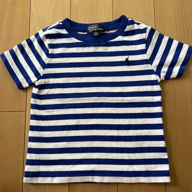 POLO RALPH LAUREN(ポロラルフローレン)のラルフローレン　ボーダーtシャツ 90 24M  キッズ/ベビー/マタニティのキッズ服男の子用(90cm~)(Tシャツ/カットソー)の商品写真