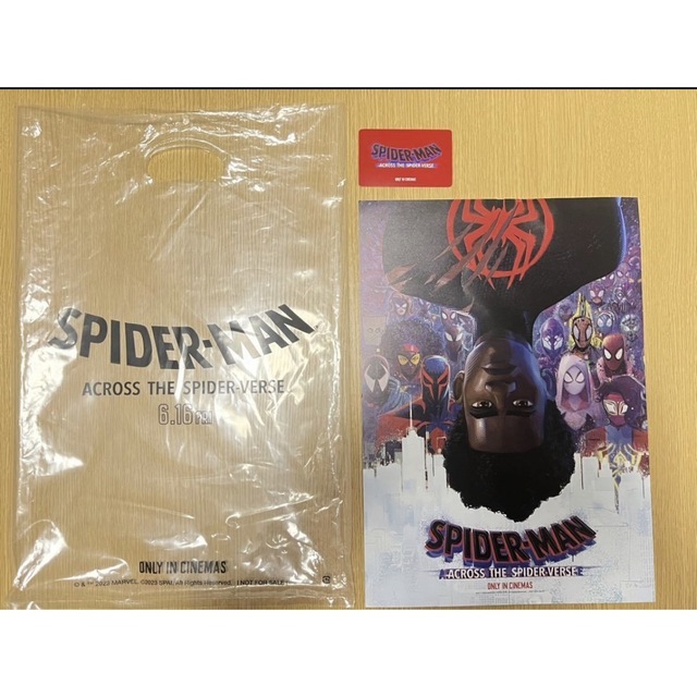 コミコン大阪 限定デザインムビチケ スパイダーマン  B4ポスターカード