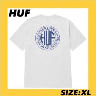 ハフ(HUF)のHUF Tシャツ アッシュグレー　XL 新品未使用(Tシャツ/カットソー(半袖/袖なし))