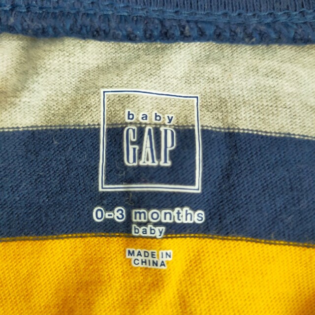 babyGAP(ベビーギャップ)のbaby gap ロンパース 0-3months キッズ/ベビー/マタニティのベビー服(~85cm)(ロンパース)の商品写真