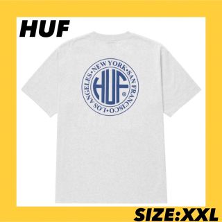 ハフ(HUF)のHUF Tシャツ アッシュグレー　XXL 新品未使用(Tシャツ/カットソー(半袖/袖なし))