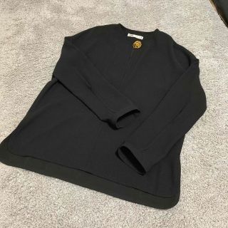 ザラ(ZARA)のZARA ブラックブラウス(シャツ/ブラウス(長袖/七分))