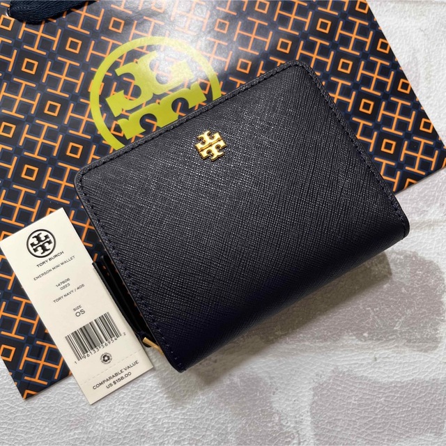 Tory Burch - 人気☆トリーバーチ ミニウォレット 二つ折り財布 レザー