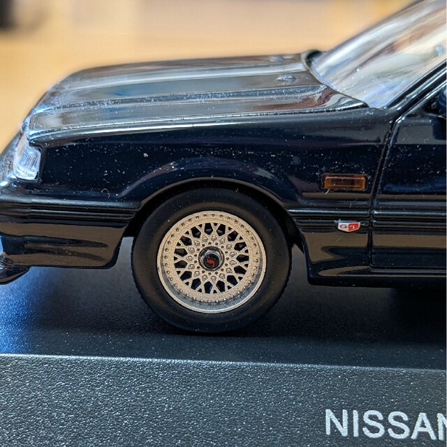 京商1/43 R31 スカイラインGTS-R BBSホイール - ミニカー