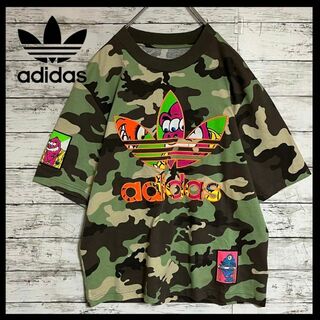 【希少種】80s'/菅田将暉/adidas/激派手デザイン/Tシャツゲームシャツ