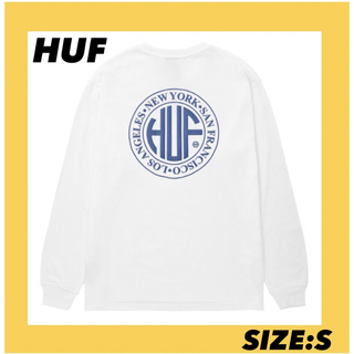ハフ(HUF)のHUF ロンT 白　ホワイト　S 新品未使用(Tシャツ/カットソー(七分/長袖))