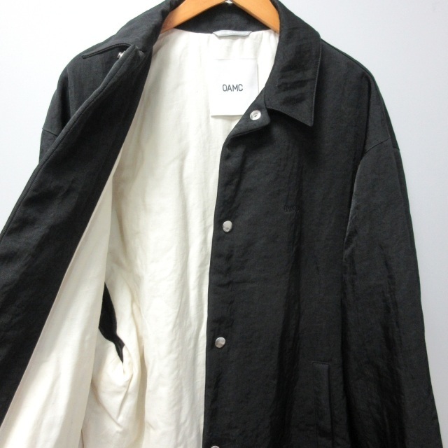 OAMC 美品 21SS Context Jacket 中綿ジャケット 黒 L 7