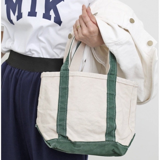 【L.L.Bean×REMI RELIEF】canvas small toteバッグ