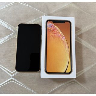 アイフォーン(iPhone)のiPhone XR Yellow 256 GB UQ mobile(スマートフォン本体)