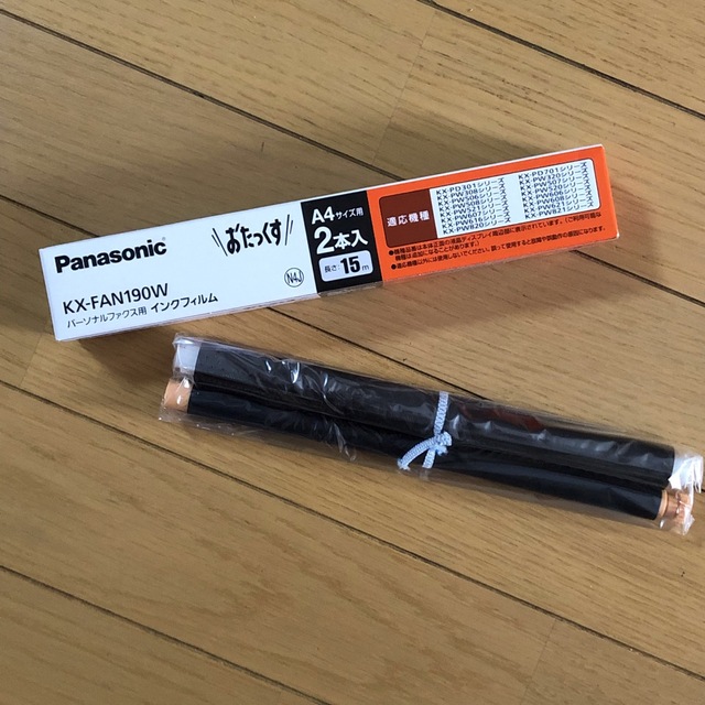 Panasonic(パナソニック)のPanasonicおたっくす KX-FAN190 インテリア/住まい/日用品のオフィス用品(オフィス用品一般)の商品写真