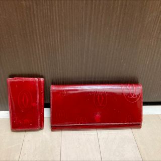 カルティエ(Cartier)の☆Cartier カルティエ 財布 キーケース セット ハッピーバースデー 小物(長財布)