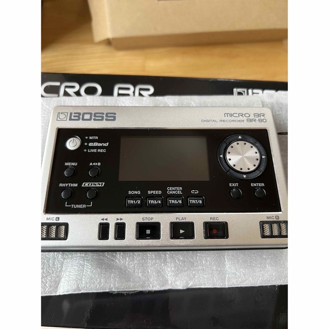 BOSS(ボス)のBOSS MICRO BR-80  楽器のレコーディング/PA機器(MTR)の商品写真