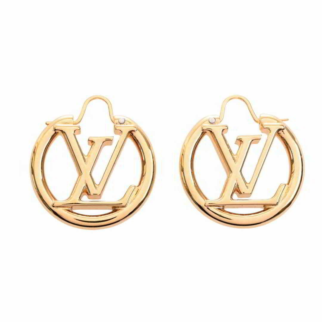 中古】LOUIS VUITTON ルイヴィトン ブックル ドレイユ ルイーズ フープ