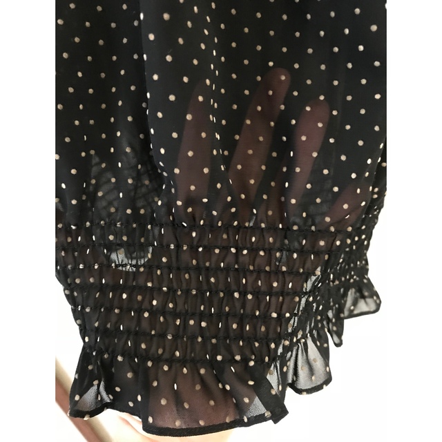 UNTITLED(アンタイトル)のアンタイトルのふんわりシアーカットソー  レディースのトップス(カットソー(半袖/袖なし))の商品写真