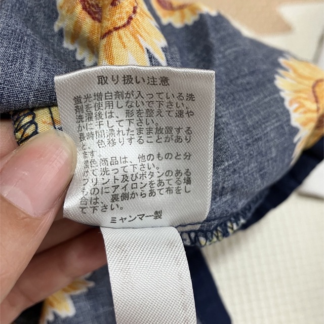 西松屋　女の子半袖トップス　2枚セット　100㎝ キッズ/ベビー/マタニティのキッズ服女の子用(90cm~)(Tシャツ/カットソー)の商品写真