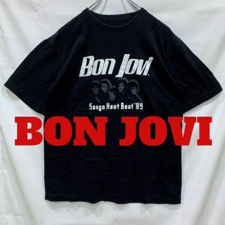 U44 BONJOVI ボンジョヴィ　Tシャツ　半袖(Tシャツ/カットソー(半袖/袖なし))