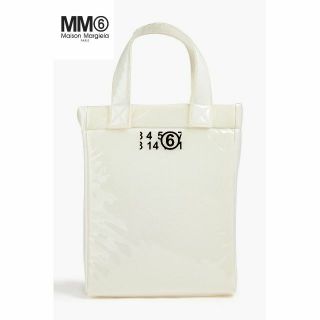 エムエムシックス(MM6)のMM6 MAISON MARGIELA PVC トートバッグ プリント(トートバッグ)